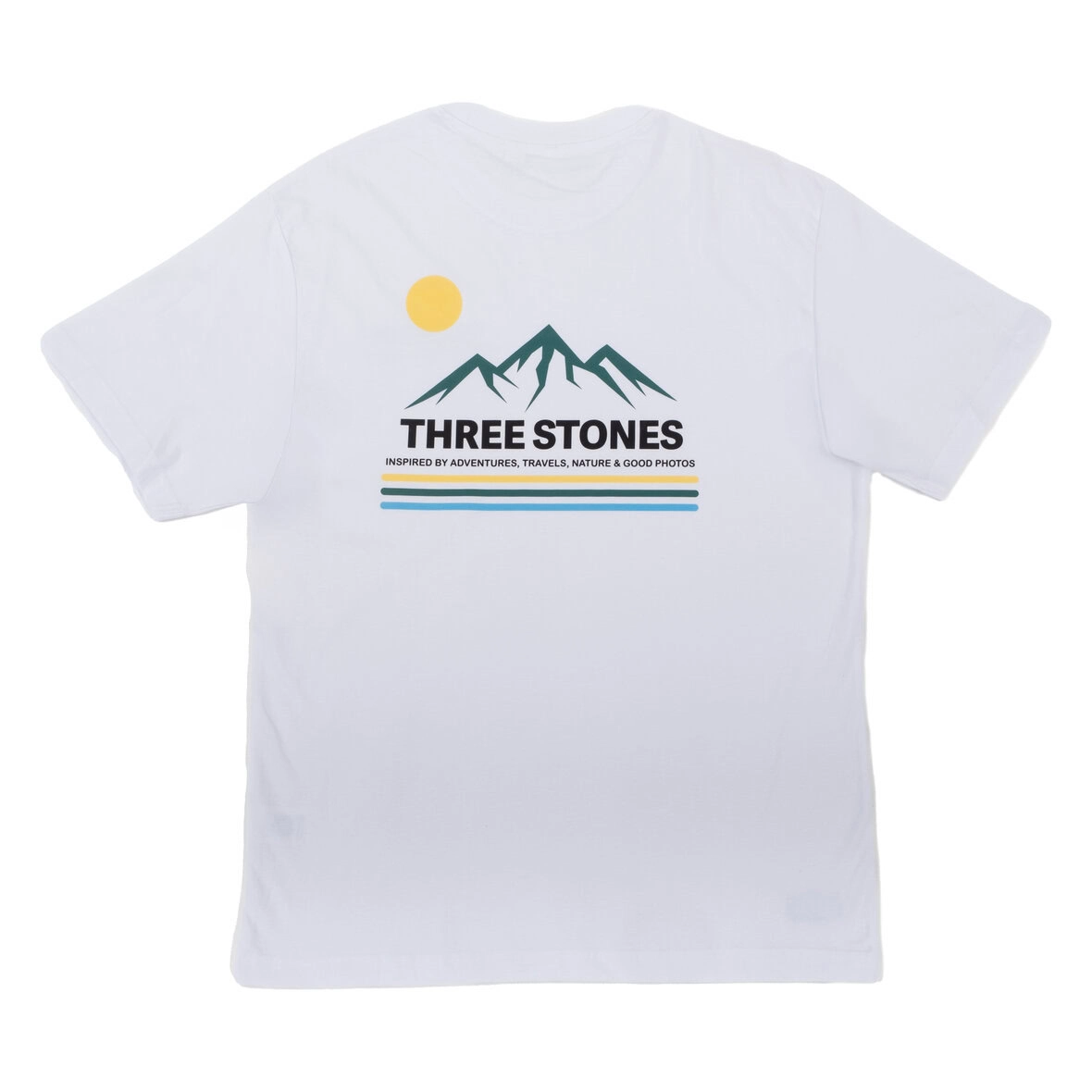CAMISETA MOUNTAIN WHITE OVERSIZE