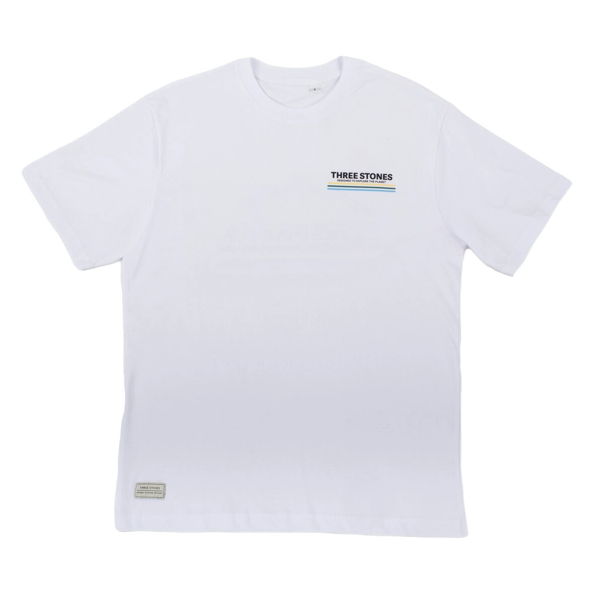 CAMISETA MOUNTAIN WHITE OVERSIZE
