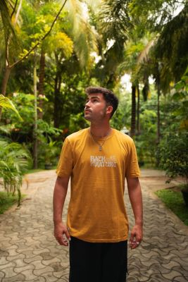 CAMISETA OCRE BACK TO NATURE