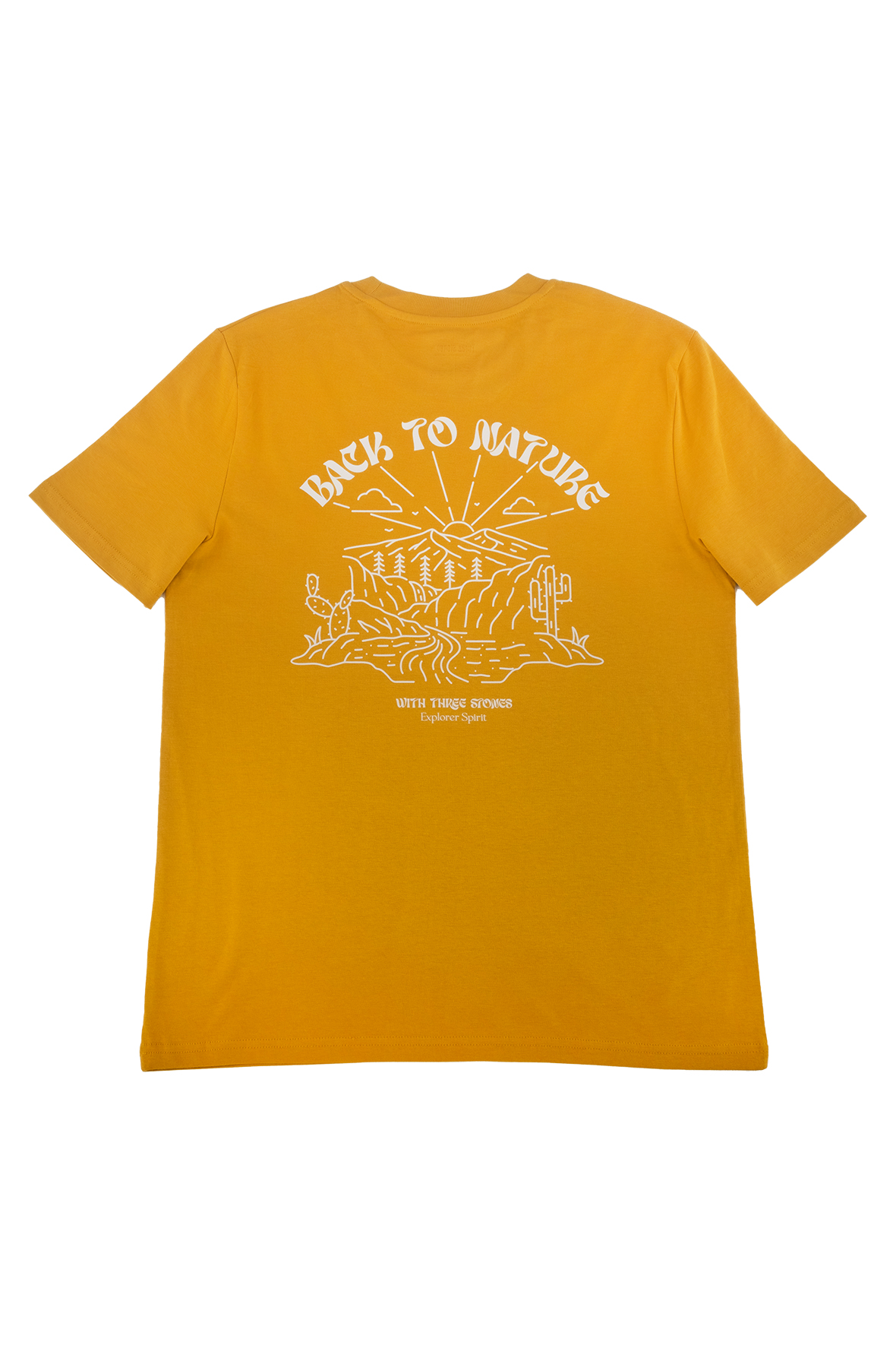 Camiseta ocre on sale