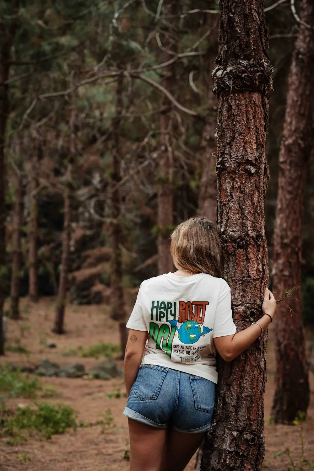 VINTAGE PLANET DAY TEE