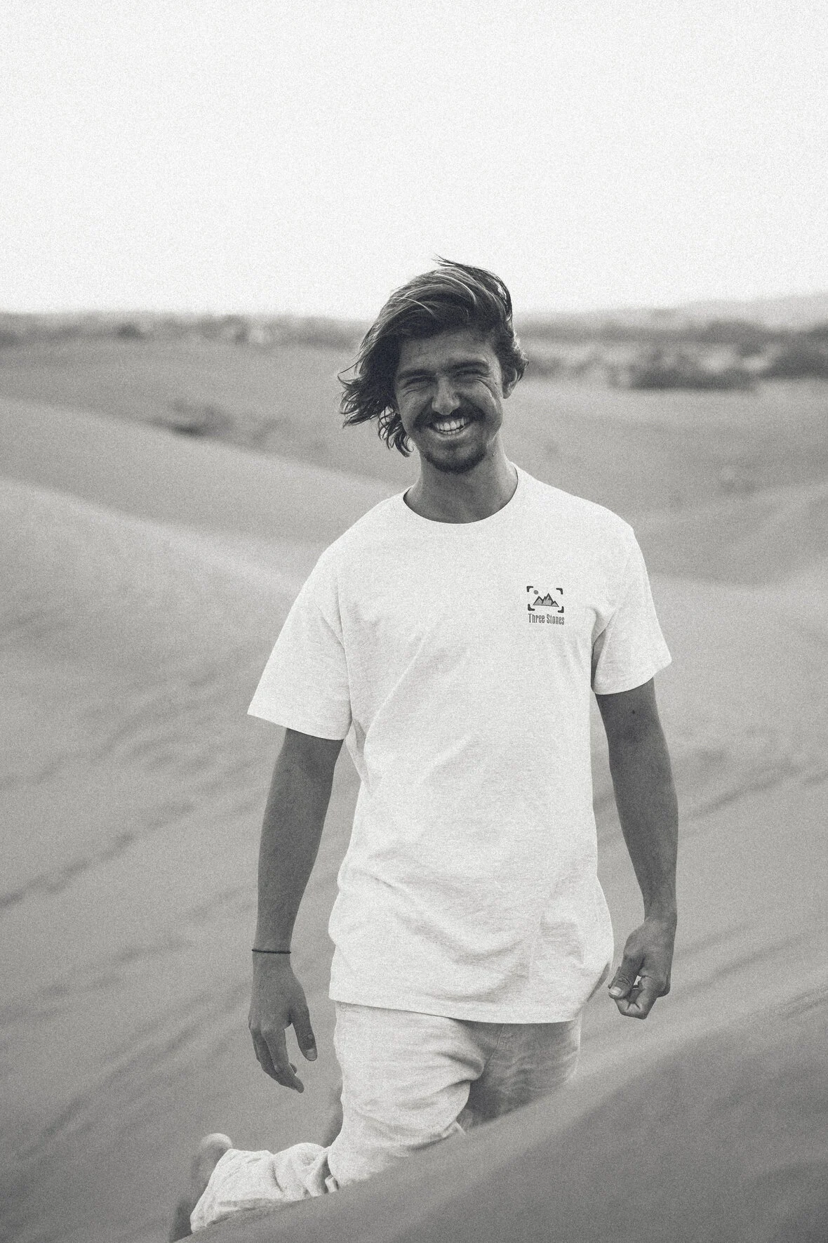 HEATHER GREY CAMPER TEE