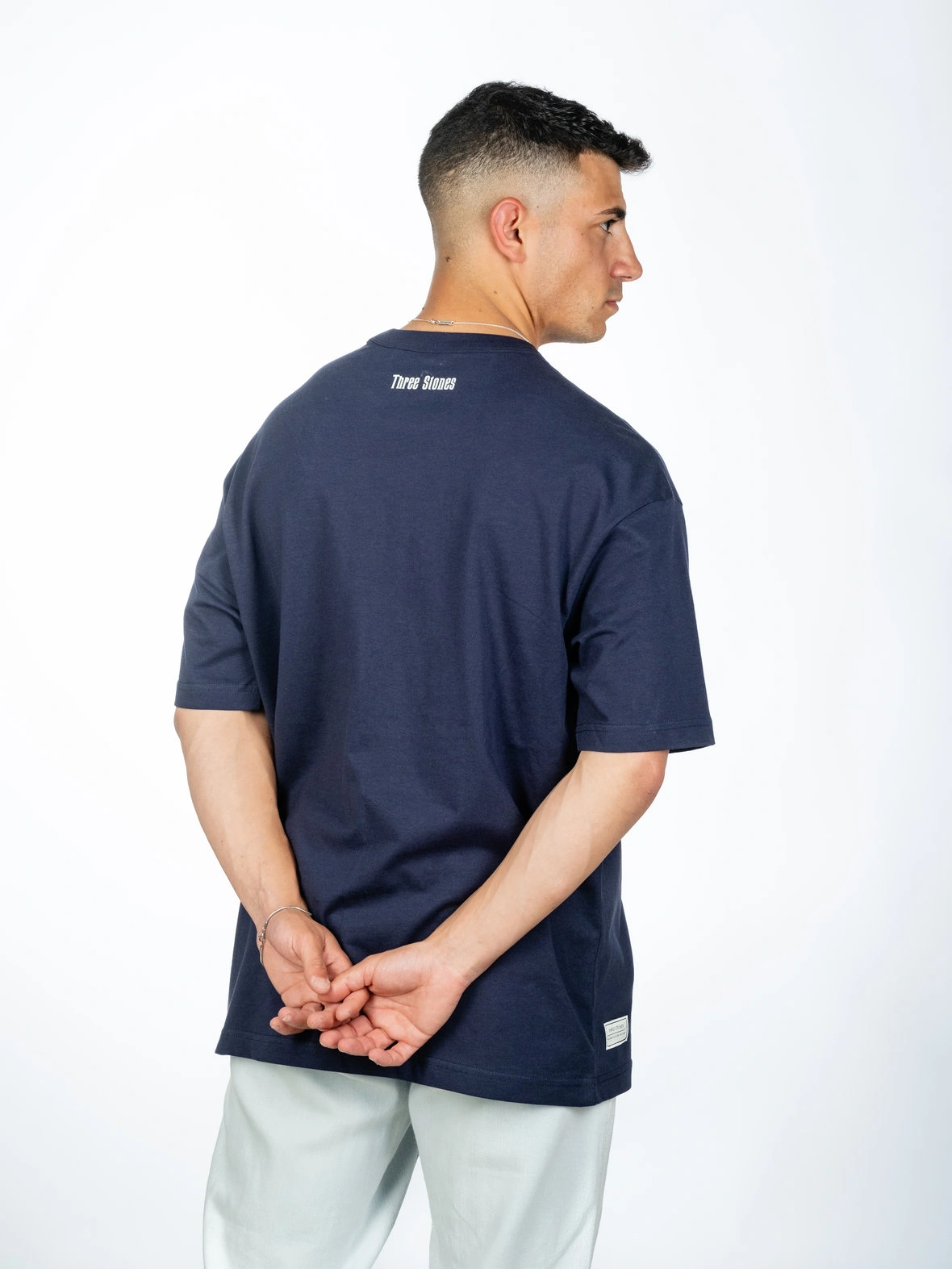 BLUE WAVE BASIC OVERSIZED TEE