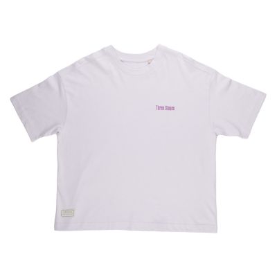 VIOLET BASIC OVERSIZE TEE