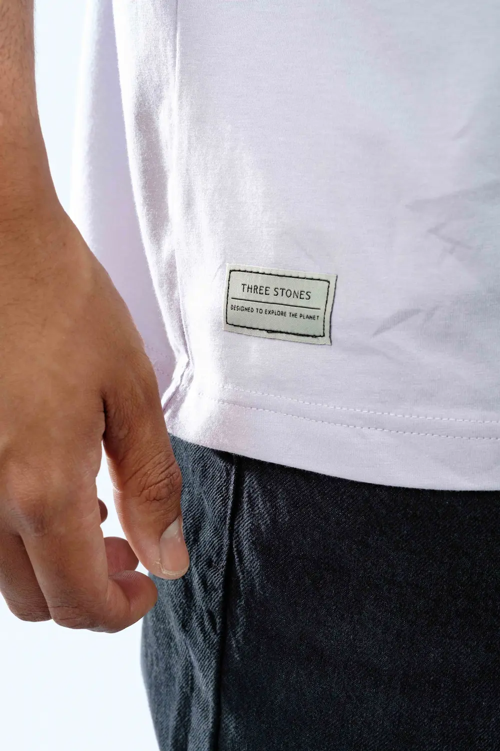 VIOLET BASIC OVERSIZE TEE