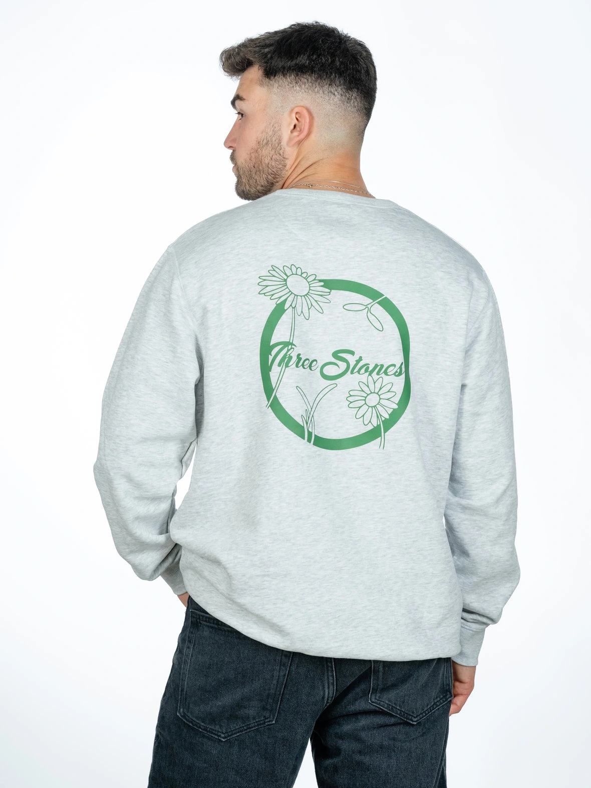 ASH GREY INAGUA CREWNECK