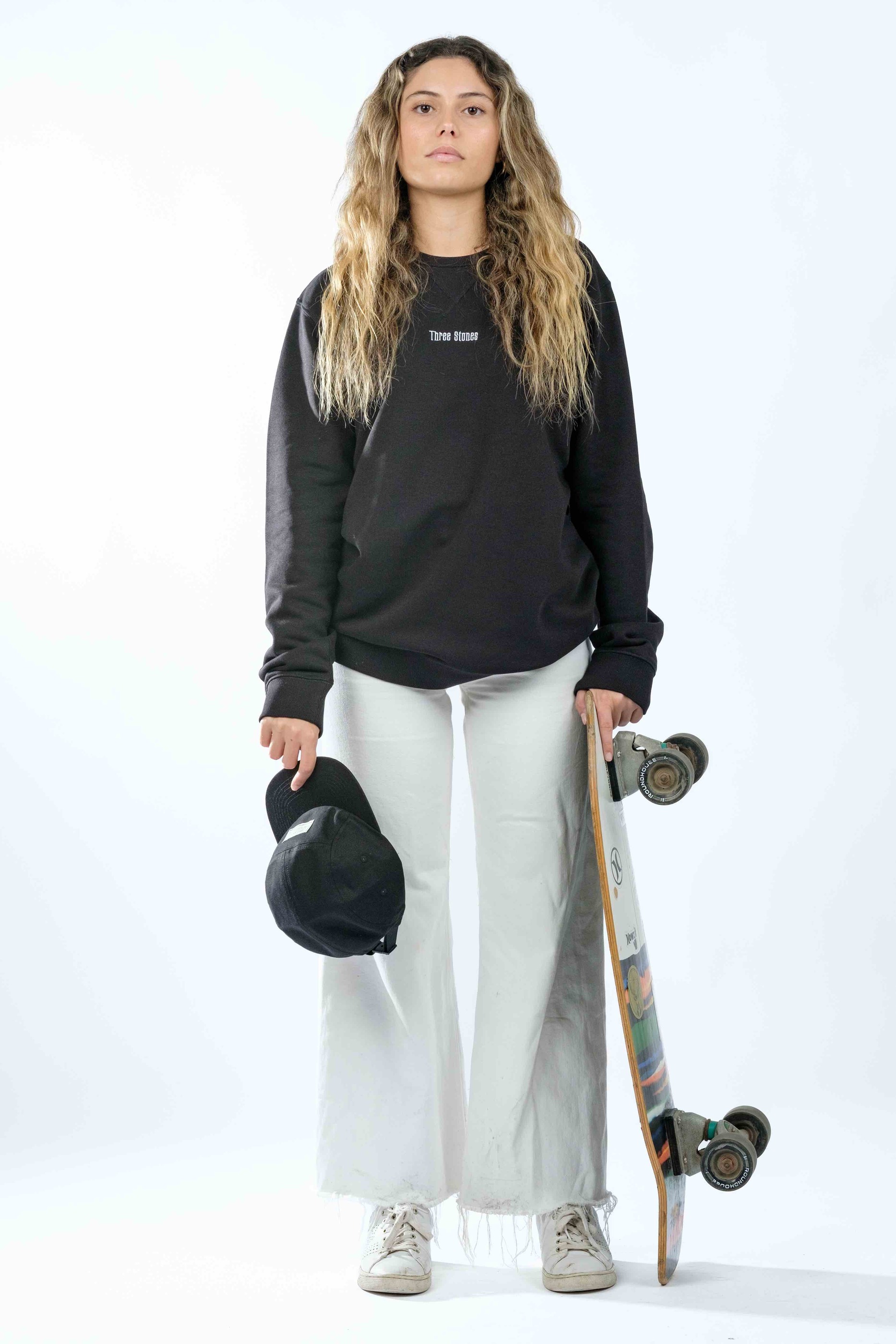 BLACK3STONES CLASSIC CREWNECK | Three Stones Brand