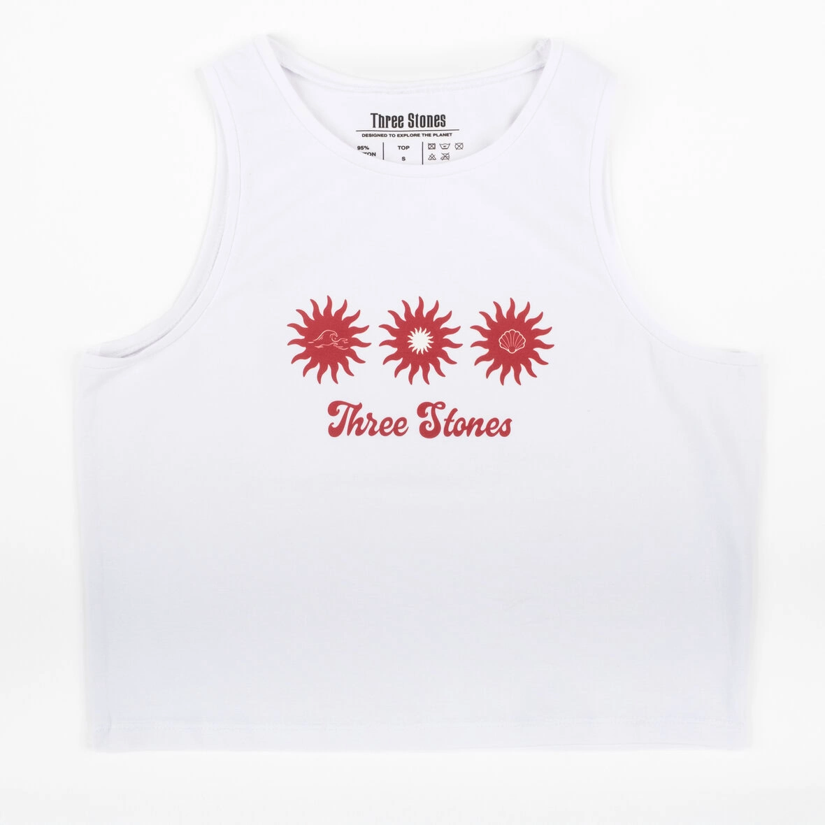 OCEAN WHITE TOP WOMAN